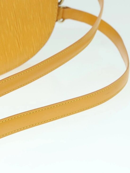 LOUIS VUITTON Epi Mabillon Backpack Yellow M52239 LV Auth 93891 main image 4